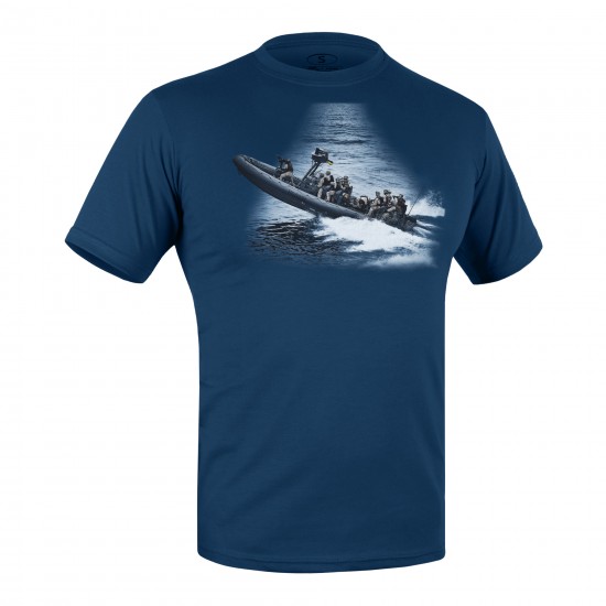 Military style T-shirt "Boat"
