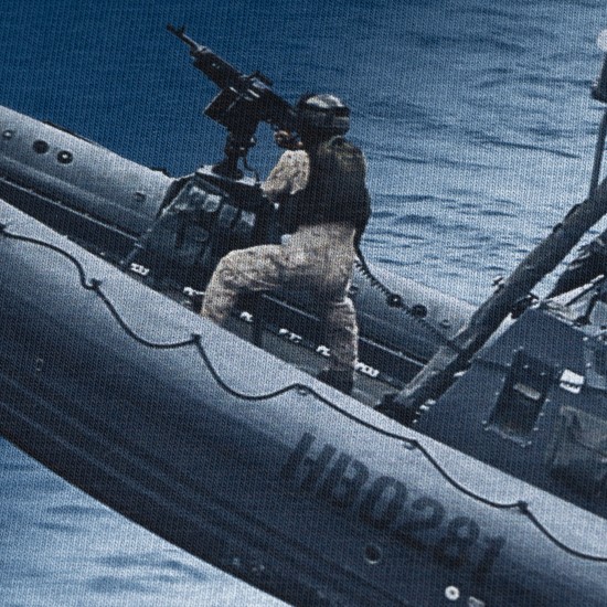 Military style T-shirt "Boat"