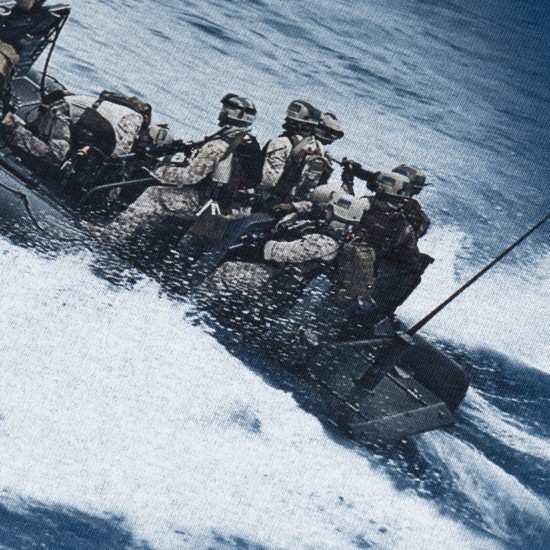 Military style T-shirt "Boat"