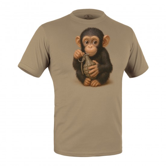 Military style T-shirt "Monkey"