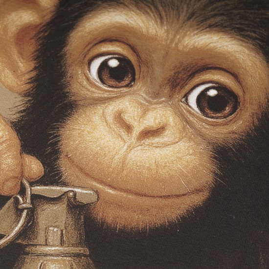 Military style T-shirt "Monkey"