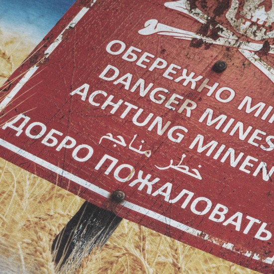 Military style T-shirt "Dangerous Mines"